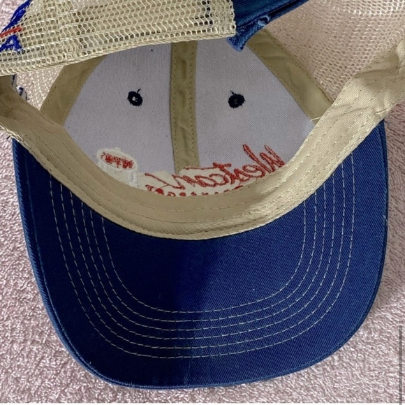 Vintage Navy Westcan Bulk Transport Mesh Back Snap Back Trucker Hat - Picture 8 of 11